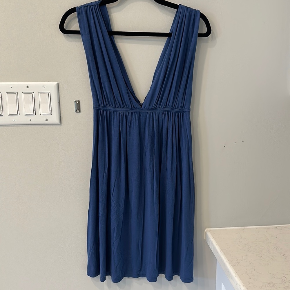 Blue dress